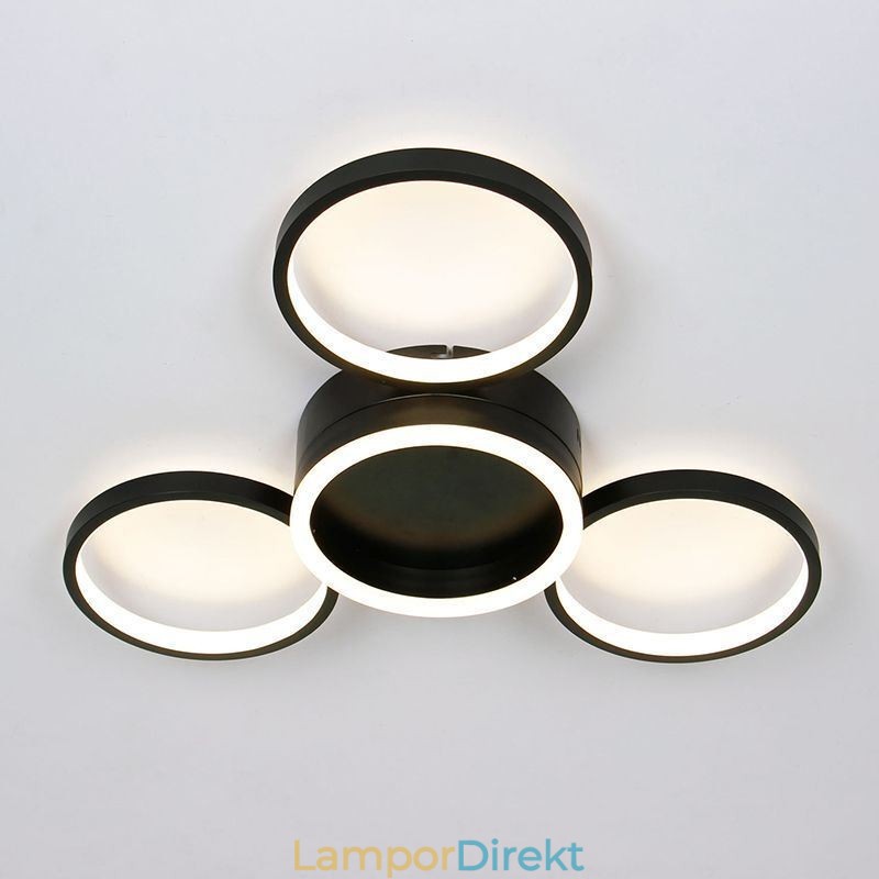 4 Rings Infälld Taklampa