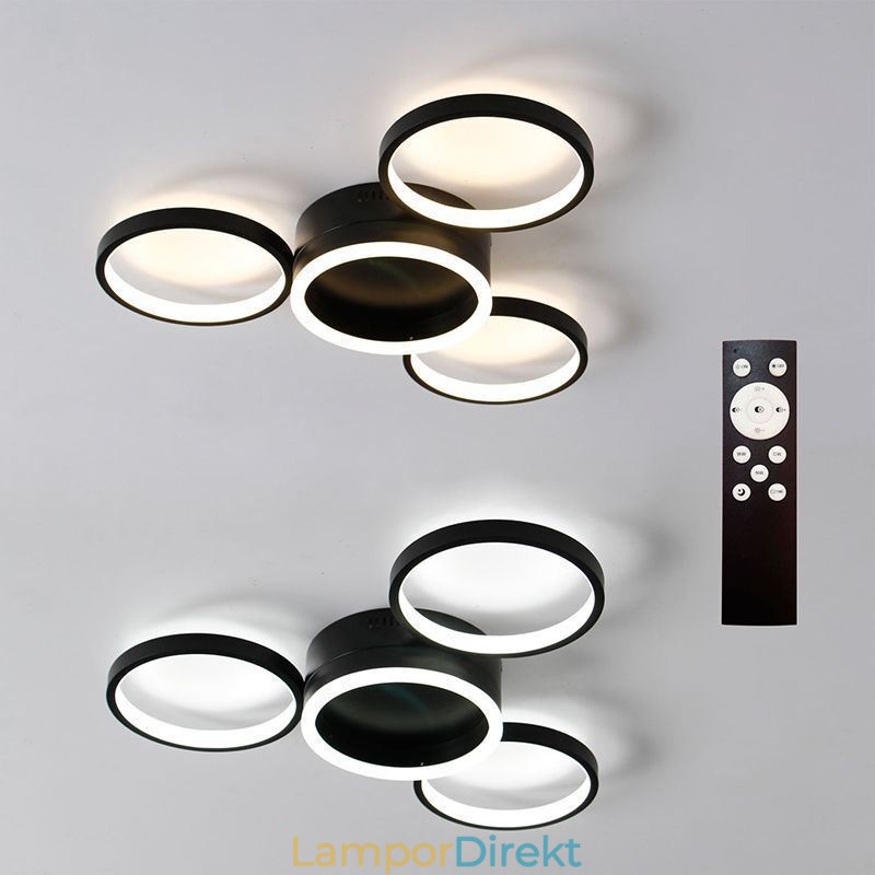 4 Rings Infälld Taklampa