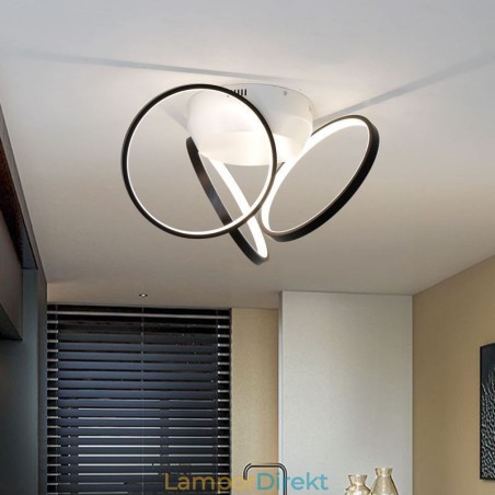 Akryl Halo Ring Infälld Taklampa Akryl Halo Ring Infälld Taklampa