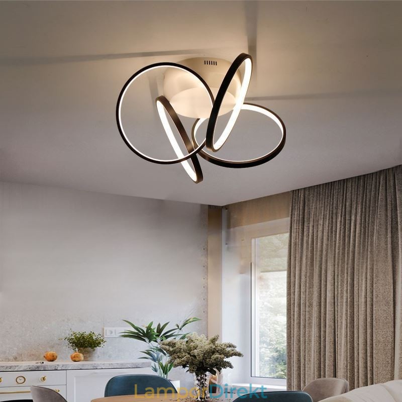 Akryl Halo Ring Infälld Taklampa