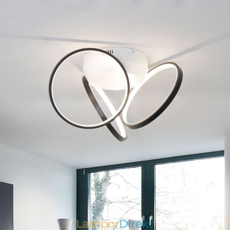 Akryl Halo Ring Infälld Taklampa