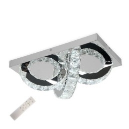 Semi-Ring Flush Mount Crystal Taklampa