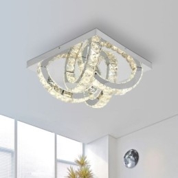 Semi-Ring Flush Mount Crystal Taklampa