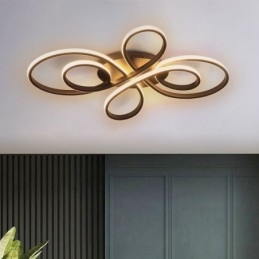 Modern Kinesisk Knut Infälld Taklampa