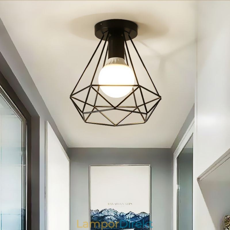 Diamantformad Infälld Taklampa