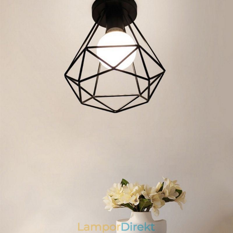 Diamantformad Infälld Taklampa