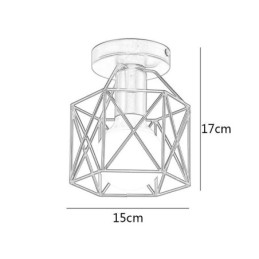 Metallbur Infälld Taklampa