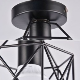 Metallbur Infälld Taklampa