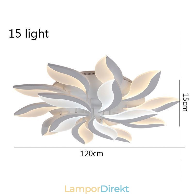Akryl Kronblad Infälld Taklampa