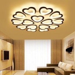 Hjärtformad Kronblad Taklampa Flush Mount