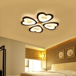 Hjärtformad Kronblad Taklampa Flush Mount