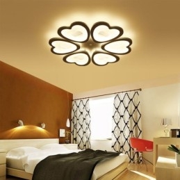 Hjärtformad Kronblad Taklampa Flush Mount
