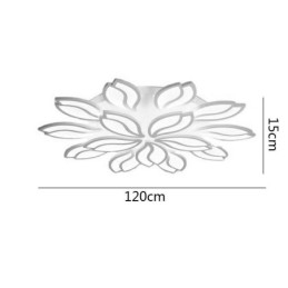 Akryl Blomma Infälld Taklampa