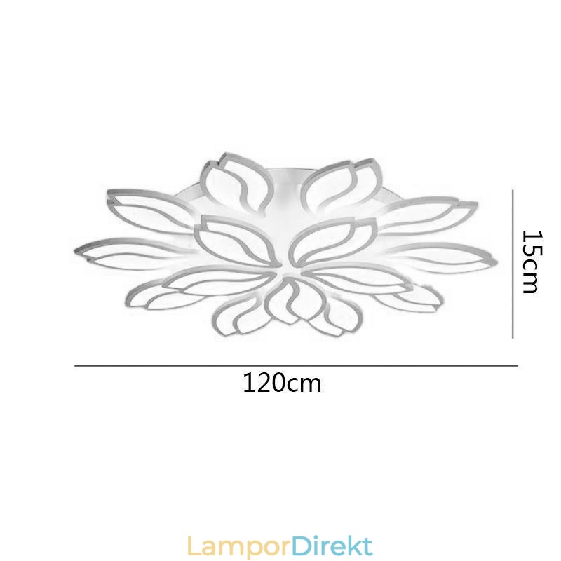 Akryl Blomma Infälld Taklampa