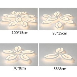 Akryl Blomma Infälld Taklampa