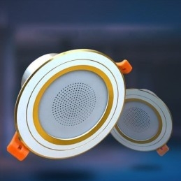 Downlight Bluetooth Musik Högtalarlampa Mobiltelefon Smart Taklampa
