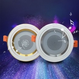 Downlight Bluetooth Musik Högtalarlampa Mobiltelefon Smart Taklampa