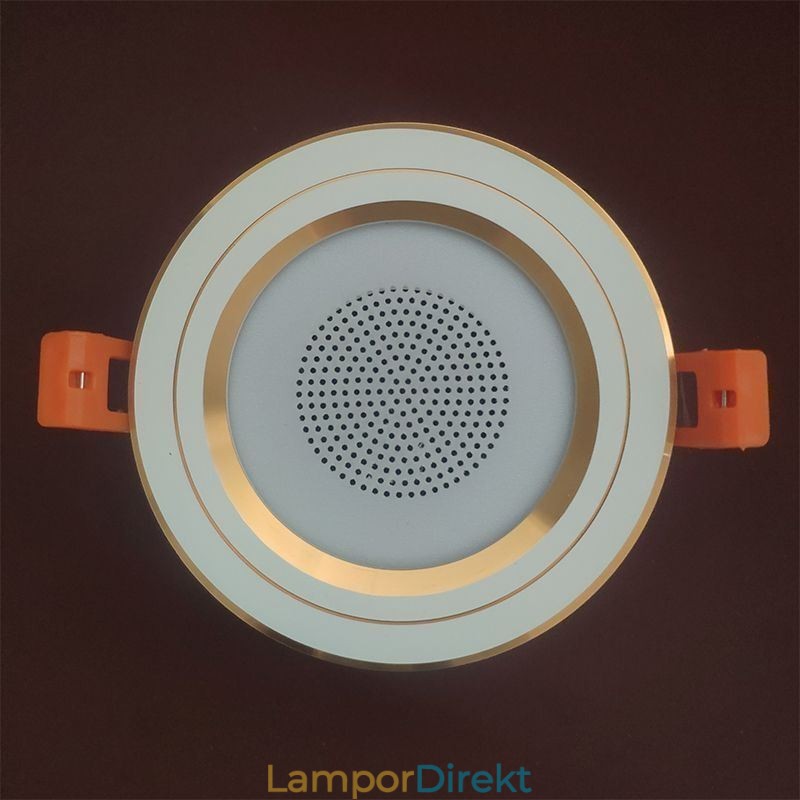 Downlight Bluetooth Musik Högtalarlampa Mobiltelefon Smart Taklampa