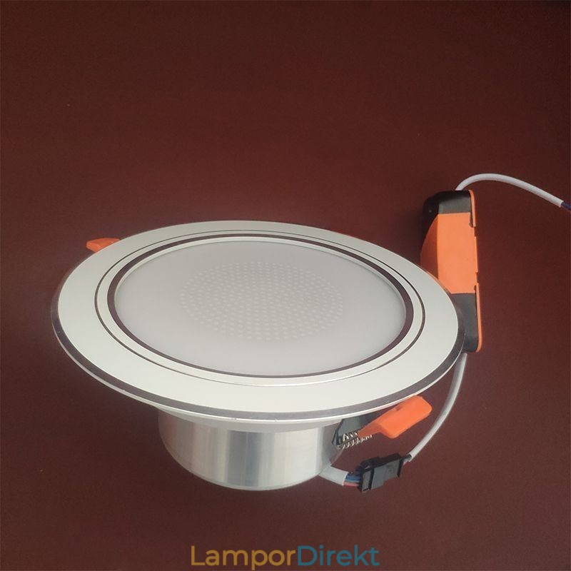Downlight Bluetooth Musik Högtalarlampa Mobiltelefon Smart Taklampa