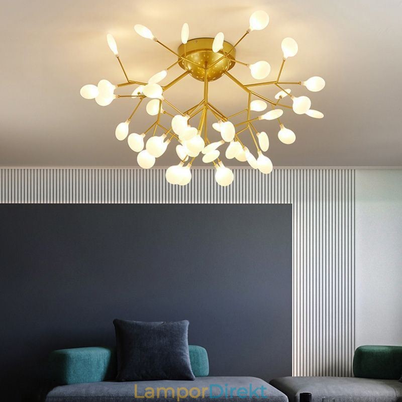 Nordic Minimalist Infälld Taklampa Dekorativ Armatur