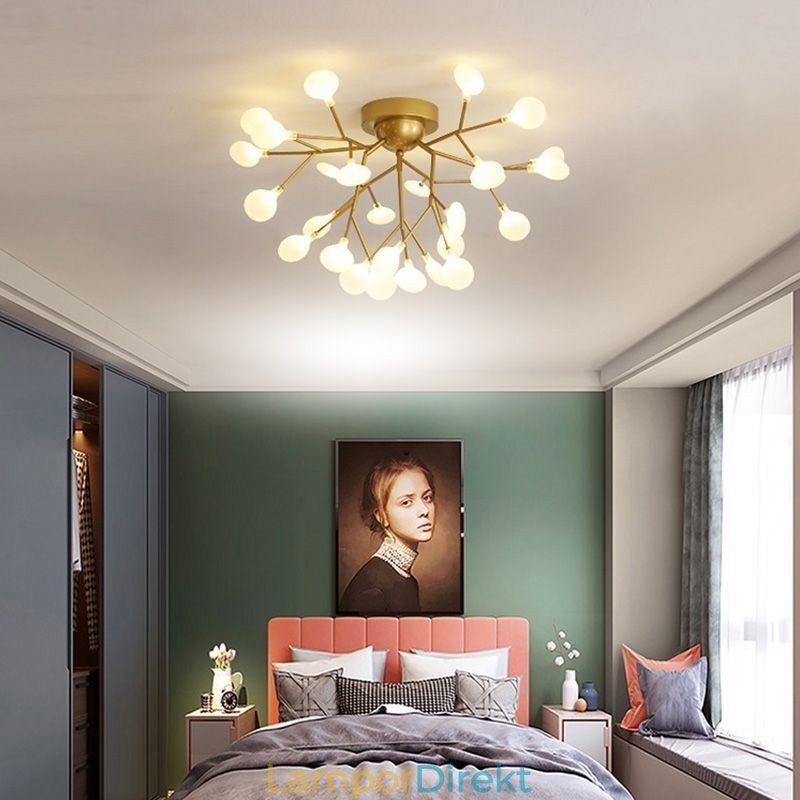 Nordic Minimalist Infälld Taklampa Dekorativ Armatur