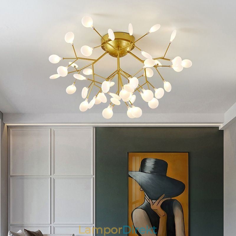 Nordic Minimalist Infälld Taklampa Dekorativ Armatur