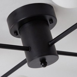 Glaskula Flush Mount Magic Bean Taklampa