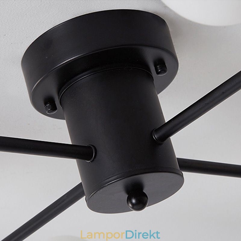 Glaskula Flush Mount Magic Bean Taklampa