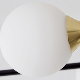 Glaskula Flush Mount Magic Bean Taklampa