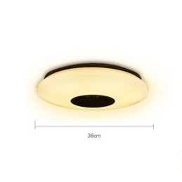 Infälld Färgglad Taklampa Med Bluetooth Music Speaker Timing-Funktion