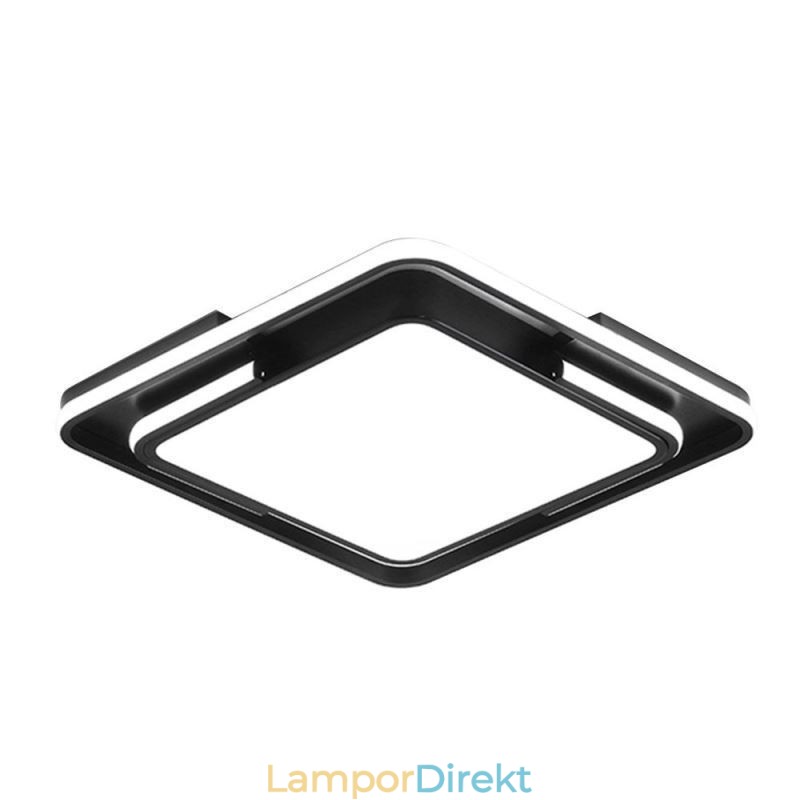 Modern Enkel Infälld Taklampa Fyrkantig Akryllampa