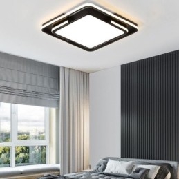 Modern Enkel Infälld Taklampa Fyrkantig Akryllampa