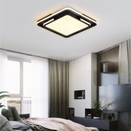 Modern Enkel Infälld Taklampa Fyrkantig Akryllampa