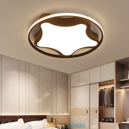 Star Flush Mount Taklampa Modern Enkel Taklampa Star Flush Mount Taklampa Modern Enkel Taklampa