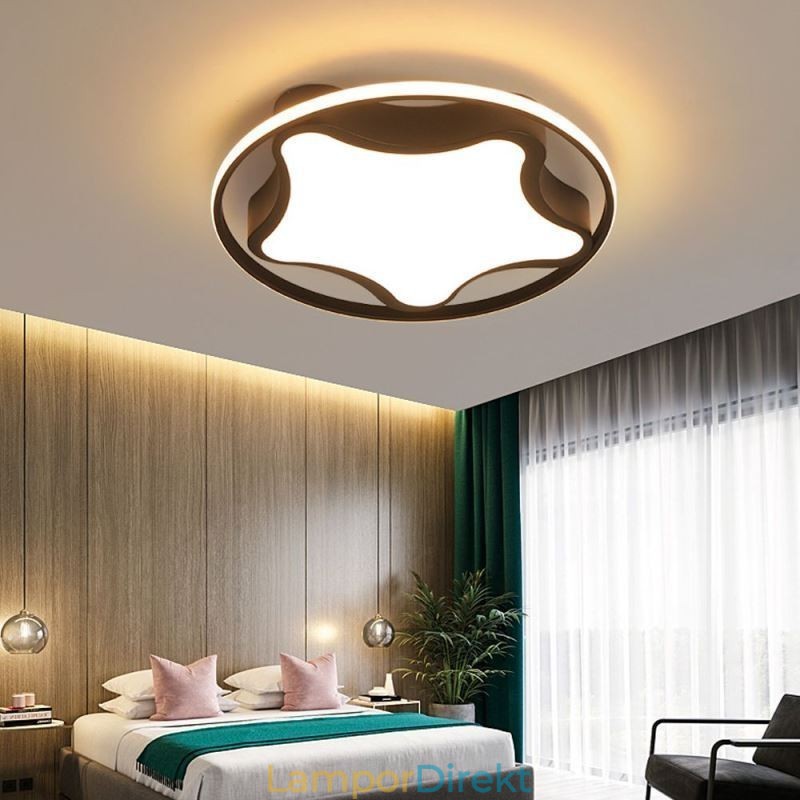 Star Flush Mount Taklampa Modern Enkel Taklampa