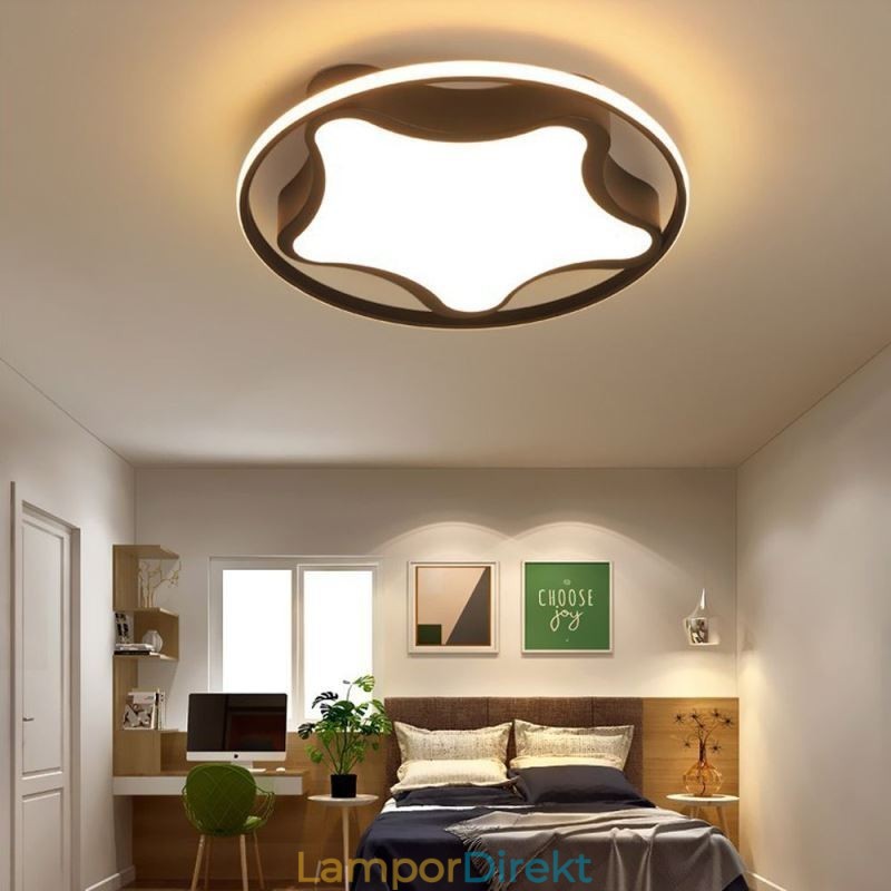 Star Flush Mount Taklampa Modern Enkel Taklampa