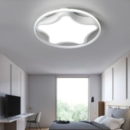 Star Flush Mount Taklampa Modern Enkel Taklampa