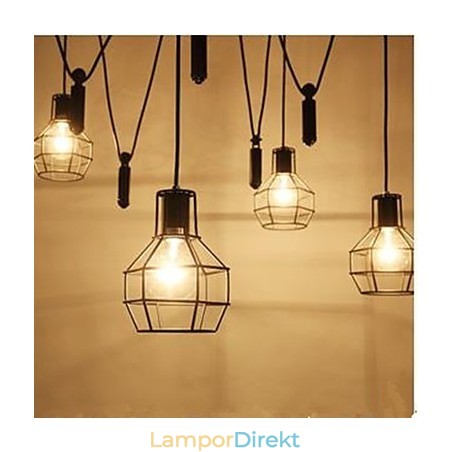 Matsittande Ljuskrona American Country Lampor Och Lyktor Lyft Tiny Cages Droplight Matsittande Ljuskrona American Country Lampor Och Lyktor Lyft Tiny Cages Droplight