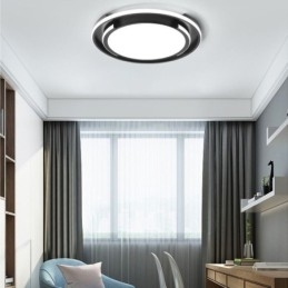 Modern Minimalistisk Infälld Taklampa Cirkulär Takarmatur