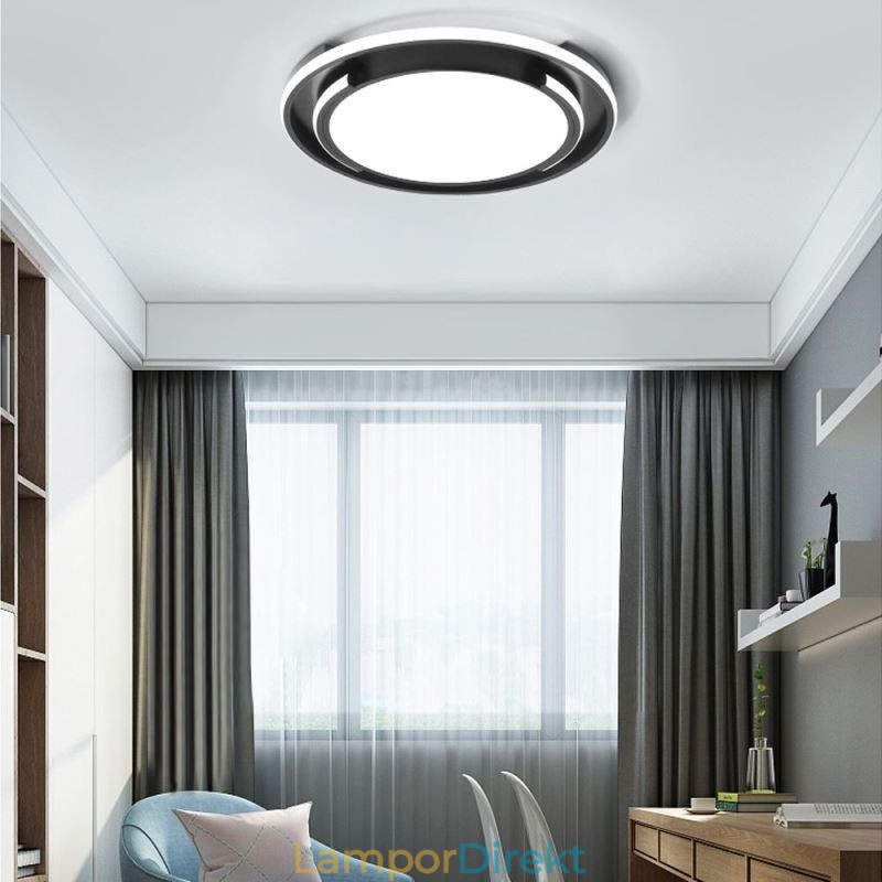 Modern Minimalistisk Infälld Taklampa Cirkulär Takarmatur