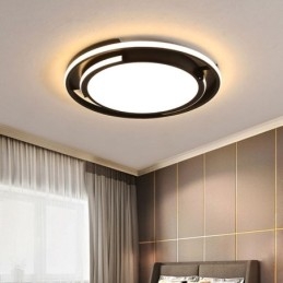 Modern Minimalistisk Infälld Taklampa Cirkulär Takarmatur