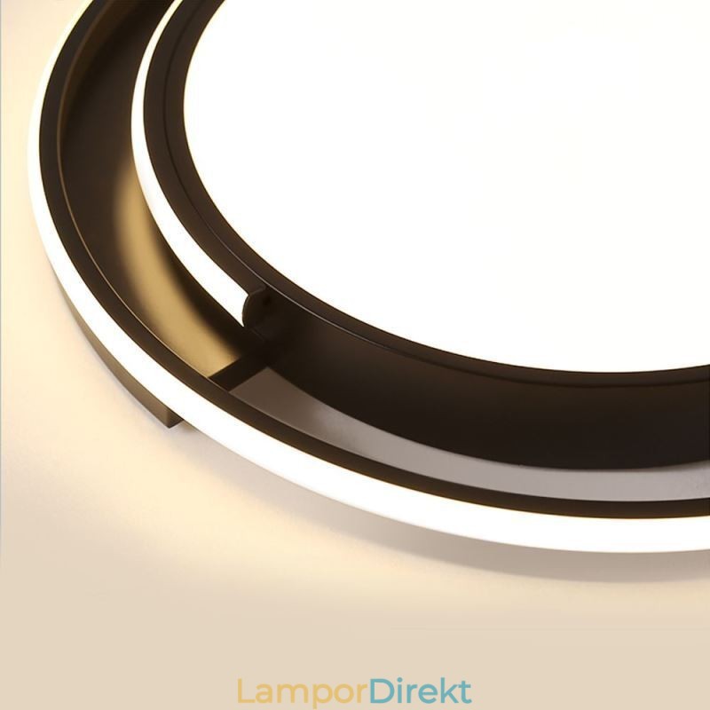 Modern Minimalistisk Infälld Taklampa Cirkulär Takarmatur