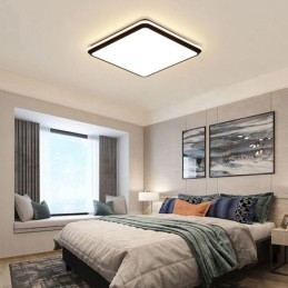 Minimalistisk Fyrkantig Infälld Taklampa Modern Akrylbelysning