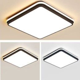 Minimalistisk Fyrkantig Infälld Taklampa Modern Akrylbelysning
