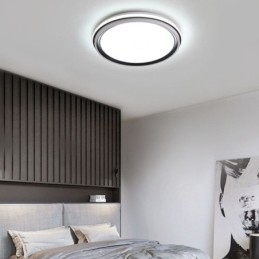 Minimalistisk Cirkulär Infälld Taklampa Modern Akrylbelysning