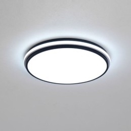 Minimalistisk Cirkulär Infälld Taklampa Modern Akrylbelysning