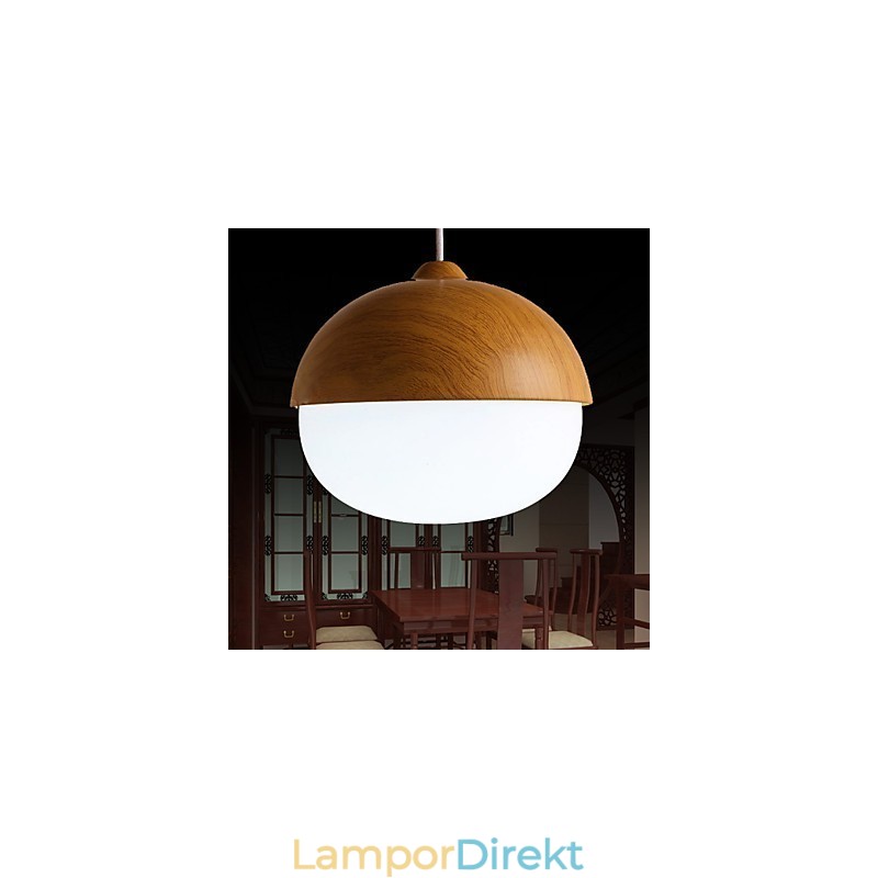 Ljuskrona Mini Style Modern Contemporary Wood Bambu
