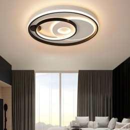 Överlappande Rund Infälld Taklampa Modern Akryllampa