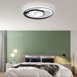 Överlappande Rund Infälld Taklampa Modern Akryllampa
