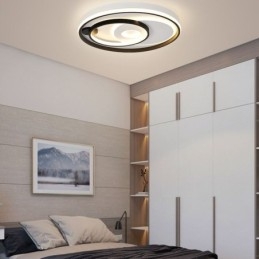 Överlappande Rund Infälld Taklampa Modern Akryllampa
